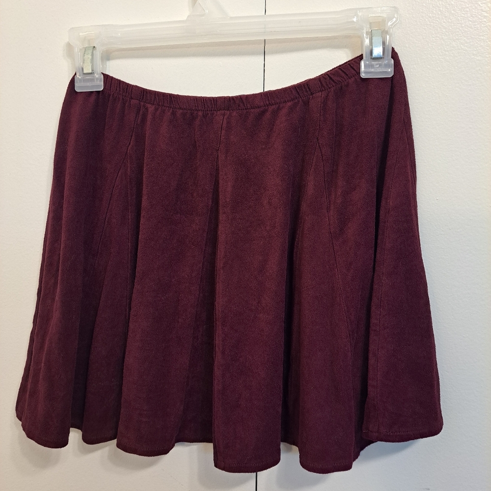 Brandy Melville Velvet Skirt (one size)